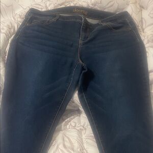 Decree Women's Dark Blue Skinny Jeans